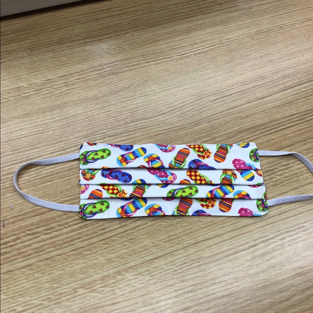 Flip Flop Print Face Mask